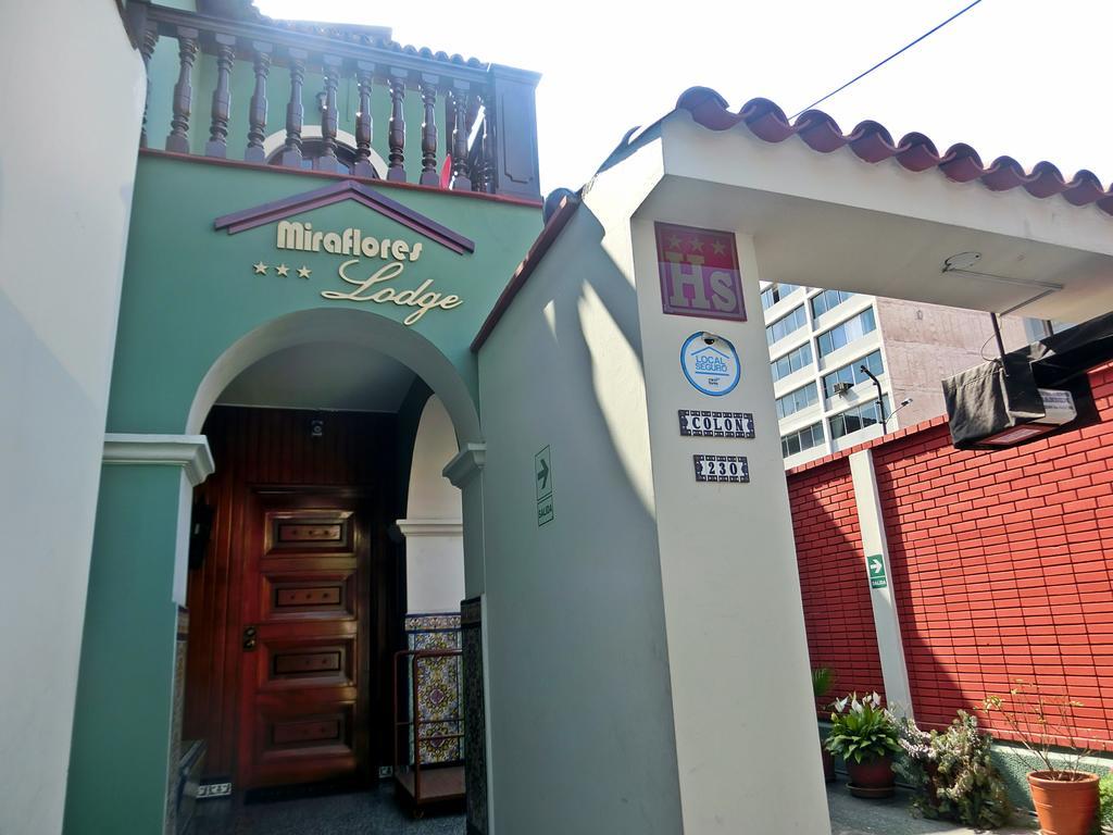 Hotel Miraflores Lodge Lima Exterior foto